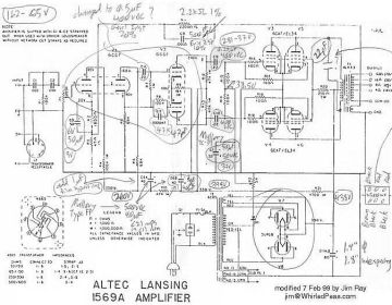 Altec Lansing AL1569A schematic circuit diagram
